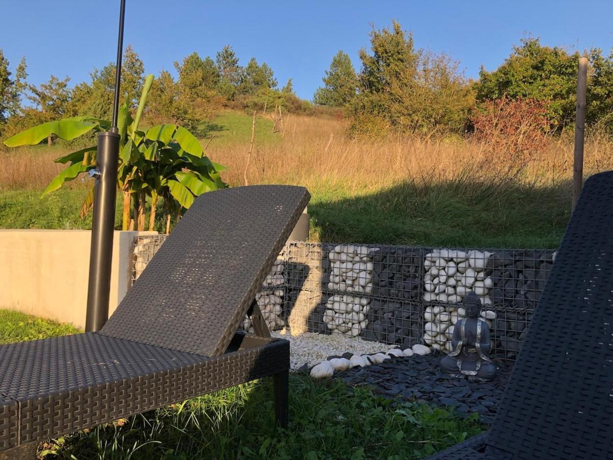 Maison De Vacances Avec Ses Petits Chalets Aouste-sur-Sye Esterno foto